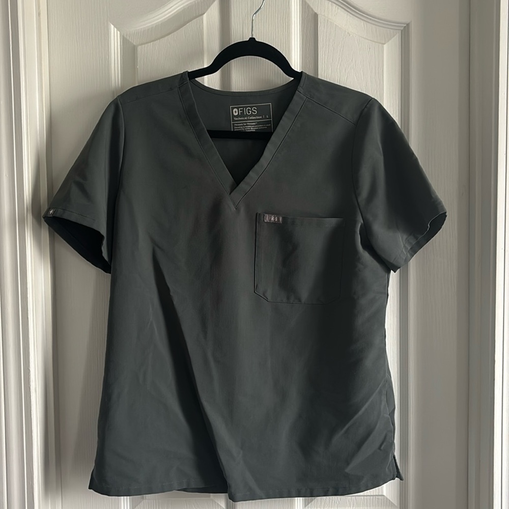 Figs Bonsai Large Catarina One Pocket Scrub Top